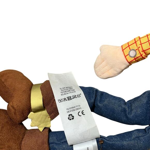 Disney Pixar Toy Story Woody Cowboy 18" Plush Toy - Picture 7 of 8